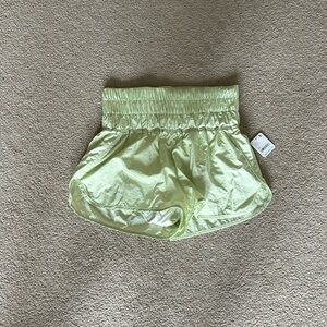 Free people like green athletic shorts